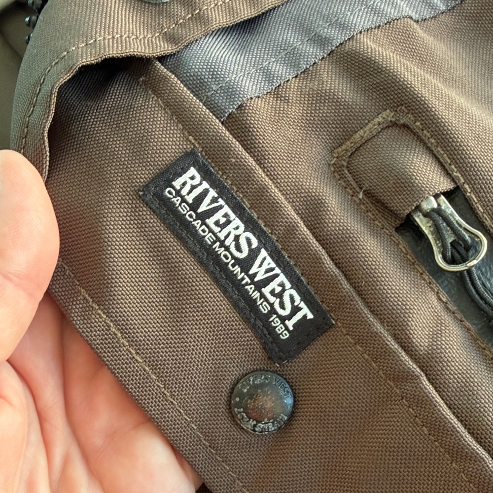 Men's River West Brown Jacket - Picture 2 of 11